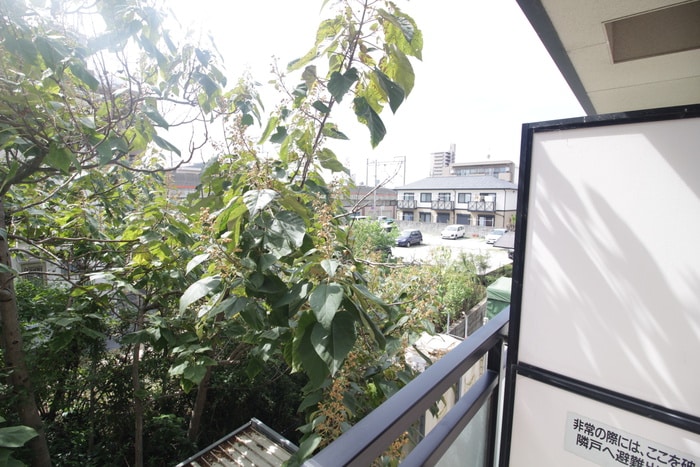 室内からの展望 ルビーコート