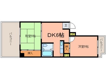 間取図 ブレッサ北堀江