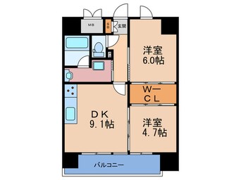 間取図 ES-Grande Umedakita