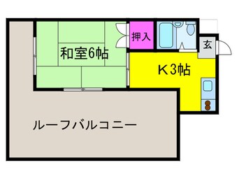 間取図 アベニュ－照ケ丘