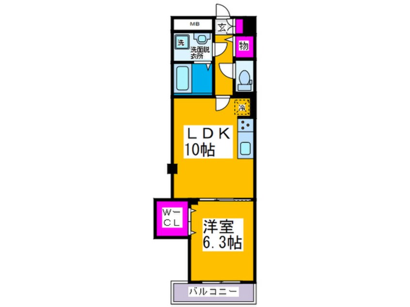 間取図 クレードル