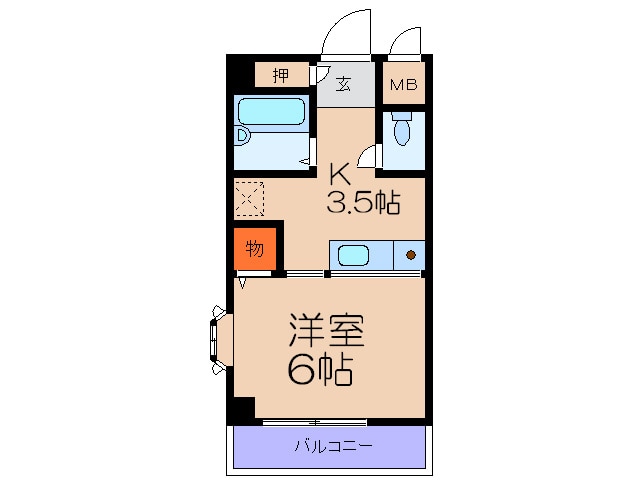 間取り図 ルミエ－ル２１