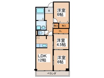 間取図 フォレスタ育和