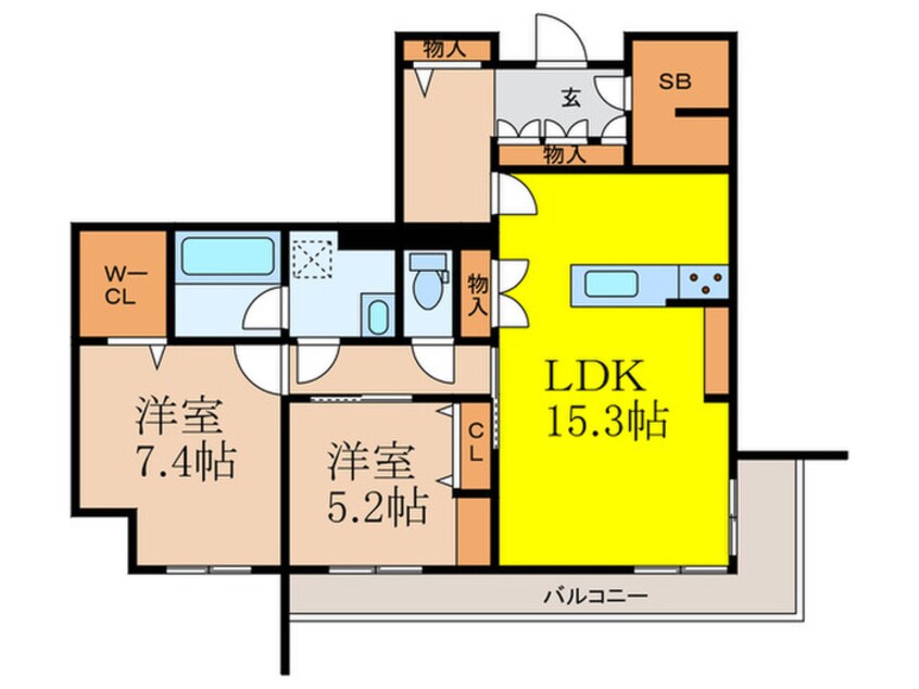 間取図 グランプルミエール