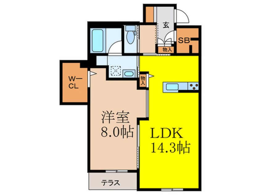 間取図 グランプルミエール