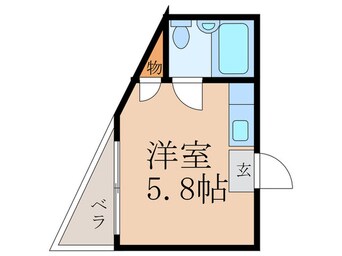 間取図 スカイ元町第５ビル