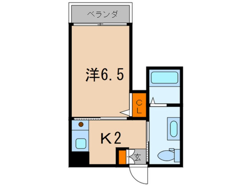 間取図 エスポワール六甲