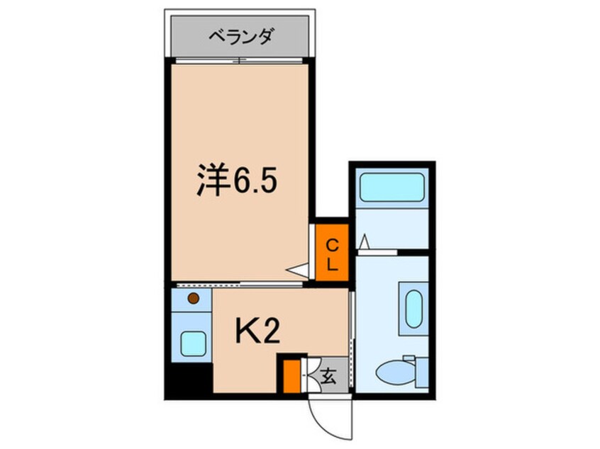 間取図 エスポワール六甲