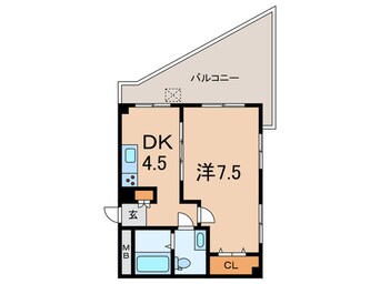 間取図 エスポワール六甲