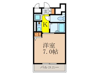 間取図 サンパレス第２新大阪