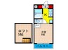 ファ－ストマンション 1Kの間取り