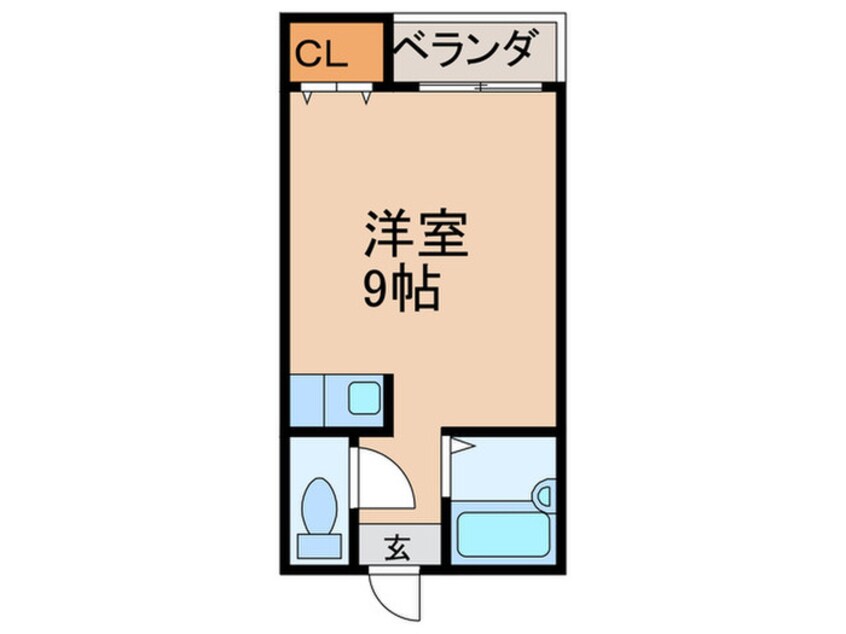 間取図 スクエアコート津田