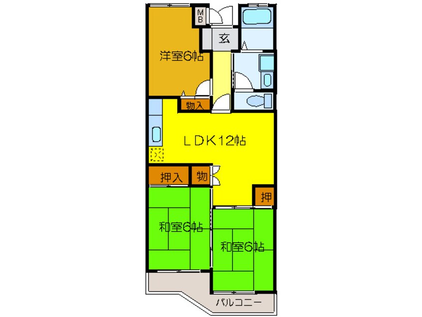 間取図 マンション辻田