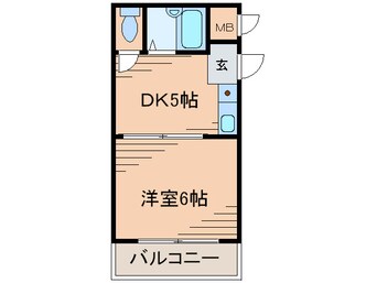 間取図 ヴィラージュ月ヶ丘