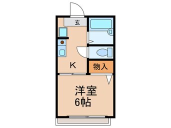 間取図 ｱ-ﾊﾞﾝﾊｲﾂｺﾄﾌﾞｷ