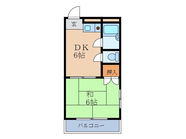 間取り図 サンロード久保田