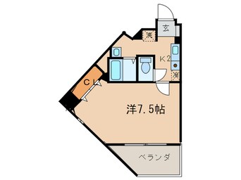 間取図 ＳＷＩＳＳ難波西