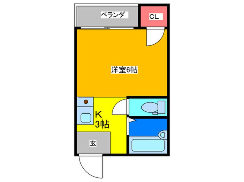 間取図 ビルシャナ柳通