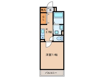 間取図 ヴェルメゾン　旭町