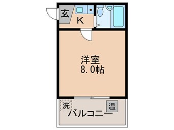 間取図 シャトウ十三