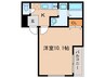 フジパレス西本町北通Ⅰ番館 1Kの間取り
