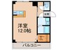 梅田スカイサイド 1Rの間取り
