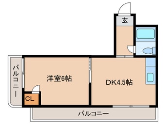 間取図 ｼﾞｭﾈｽ都島