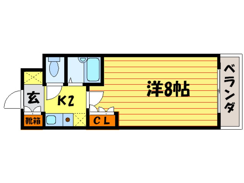 間取図 ラグーナ宝ヶ池