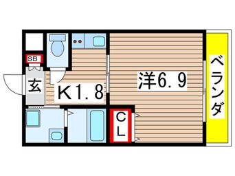 間取図 リープラス立花