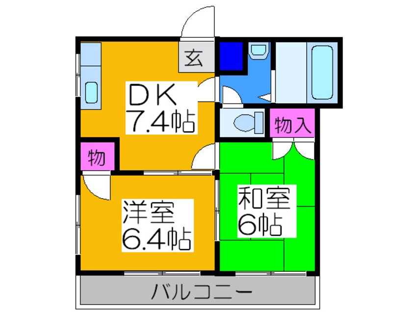 間取図 オムズコ－ト