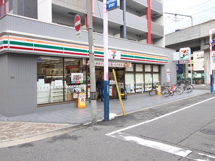 セブンイレブンJR長居駅前店(コンビニ)まで230m オムズコ－ト