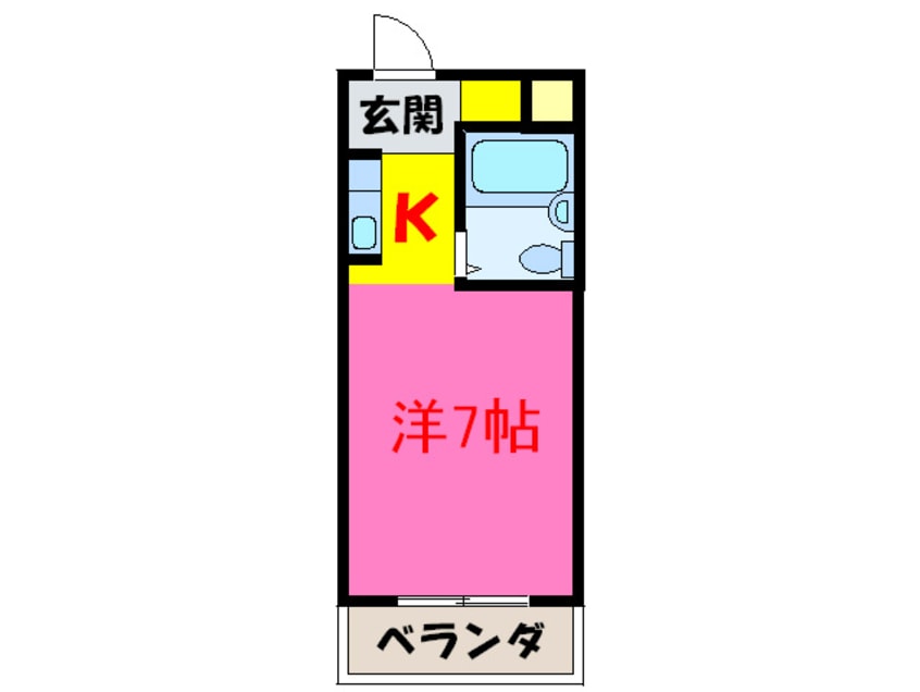 間取図 枚岡ＣＴヒルズ