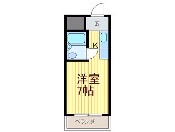 間取図 枚岡ＣＴヒルズ