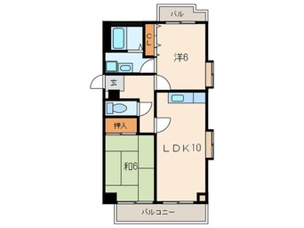 間取図 エレガンテ本山