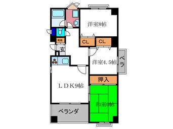 間取図 フィオーレ下鴨