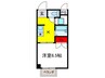 田中マンション 1Kの間取り