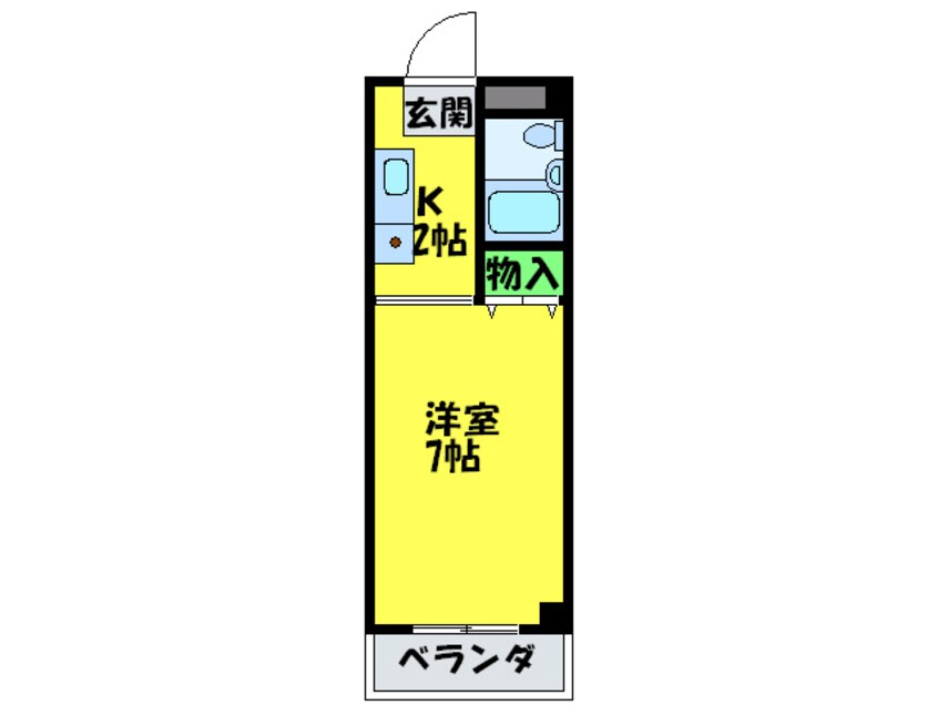 間取図 パレド－ル東山