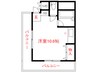 ＮＥＯ　ＳＴＡＧＥ　ＦＵＪＩＩ 1Rの間取り