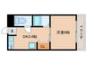 光洋マンション 1DKの間取り