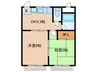 光洋マンション 2DKの間取り