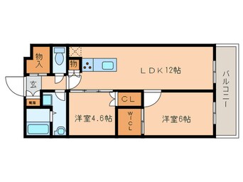 間取図 ベルビュー東寺西門通