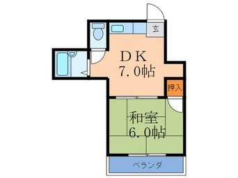 間取図 ｸﾞﾗﾝﾄﾞ-ﾙﾃﾝｼﾝ