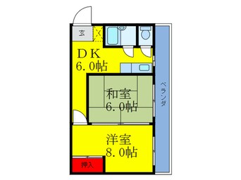 間取図 ｸﾞﾗﾝﾄﾞ-ﾙﾃﾝｼﾝ