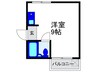 メゾン５豊中 1Rの間取り