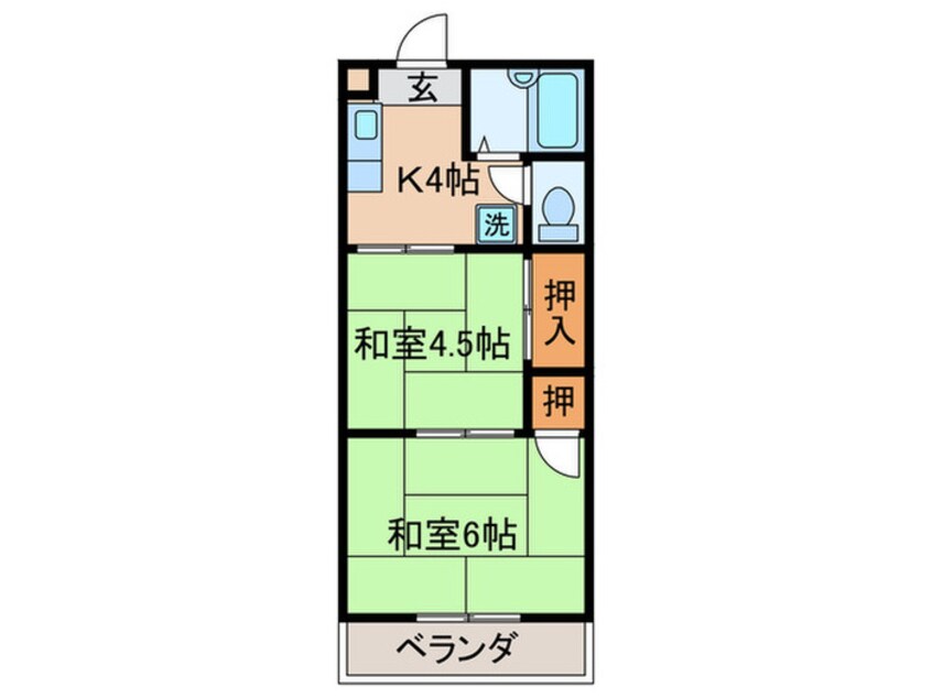 間取図 Ｍプラザ大住ヶ丘