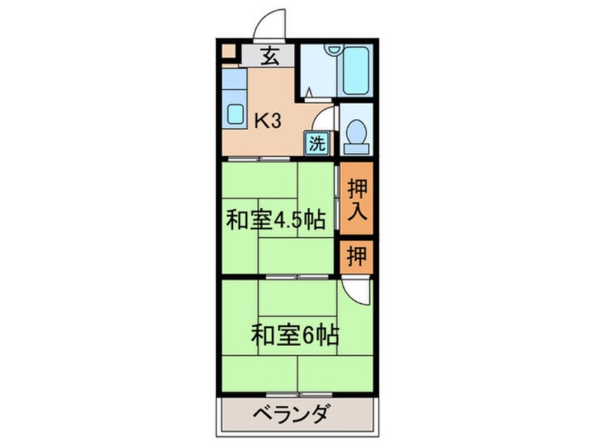 間取図 Ｍプラザ大住ヶ丘