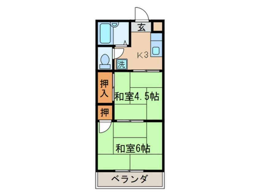 間取図 Ｍプラザ大住ヶ丘