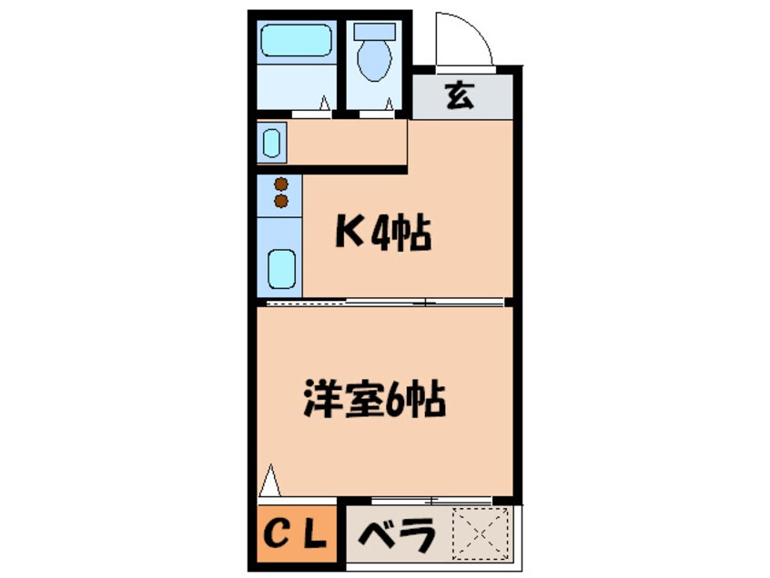 間取図 プロムナ－ド