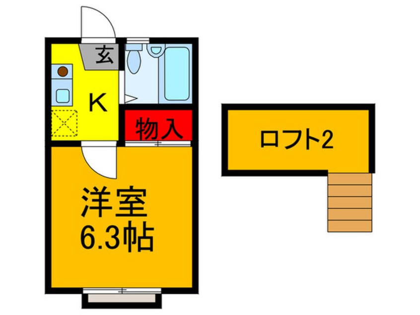 間取図 フローラ楓