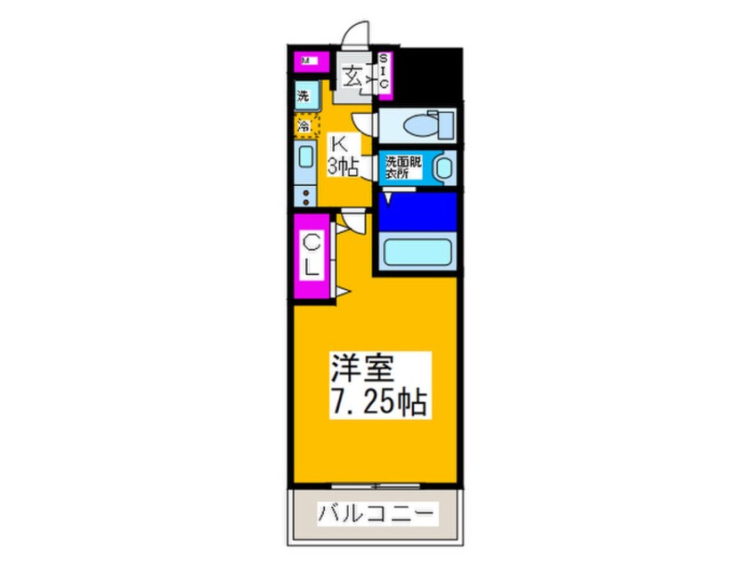 間取図 Ｌｕｘｅなかもず